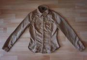 H&M koszula damska brązowa S/36