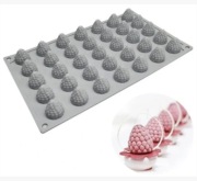 MALINA JEŻYNA 35 wnęk forma silikonowa 29.5*17.4*2.7 do Pieczenia Odlewów 