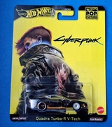 Hot Wheels Premium Quadra Turbo-R V-Tech CYBERPUNK 2077