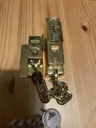 ABUS Łańcuch do drzwi drzwiowy złoty SK79