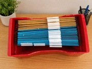 Zestaw kadrowy segregatory akt osobowych A B C + pudełko