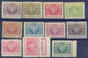 Polska Fi. 172-181 + 180a(**)  - 175 (*)