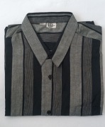 Koszula rozmiar XXL/XXL czarno-szary melanż y2k lata90