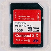 Aktualizacja map HYUNDAI Tucson Gen 2 EU 2025