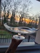 Szklana patera na ciasto tort naczynie do serwowania talerz misa