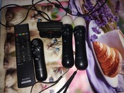 2x Playstation Move plus kamerka plus pilot plus navigator SONY
