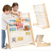 REGAŁ SZAFKA ORGANIZER NA KSIĄŻKI ZABAWKI DLA DZIECI STOJAK PÓŁKA 76,5CM