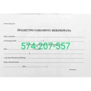 Bierzmowanie,zaświadczenie dla chrzestnych,spowiedz 