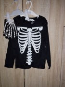 Strój karnawałowy Kościotrup r. 110/116