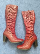 Kozaki damskie skóra naturalna 36 