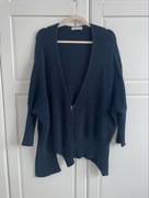 Sweter kardigan asymetryczny Stefanel zapinany Vitkac