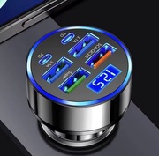 Ładowarka samochodowa szybko ładująca 300W 