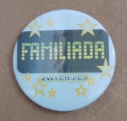 Przypinki Badziki Butony Buttony okazjonalny z imprezy. Familiada.