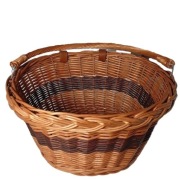 Wiklinowy kosz rowerowy / kosz uniwersalny