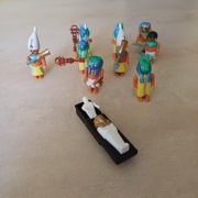 FIGURKI KINDER NIESPODZIANKA - EGIPT - FARAON - UNIKATY - 10szt.