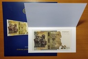 Polska BANKNOT 20 zł 2022 Ochrona polskiej granicy wschodniej