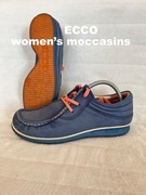 Ecco damskie skórzane mokasyny rozmiar 40/41