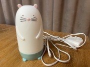 Lampka nocna spiken LED dziecięca w kształcie wydry wielobarwna 13 cm Ikea