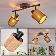 Kinnared Lampa sufitowa Bambus , Spot sufitowy Chrom, Ecru, 2-punktowe