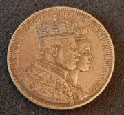 Talar Koronacyjny 1861 rok Wilhelm August