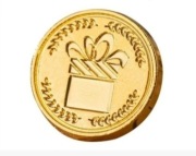 "PREZENT" Pieczęć Stempel Głowica uszczelniająca śr 2.4cm do wosku laku 