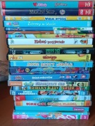 Bajki DVD - UŻYWANE...pakiet 23szt.