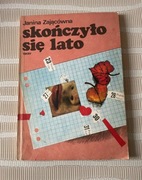 Janina Zającówna skończyło się lato wydanie 1989