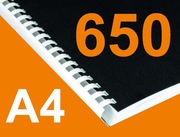 Podręcznik ksero A4 mono do 650 stron + bindowanie