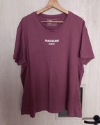 T-shirt męski koszulka kolor fioletowy firma Sinsay rozmiar XXXL