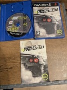Need For Speed Pro Street NFS PS2 3xENG