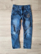 DopoDopo * chłopięce spodnie jeansowe dżinsy * 128