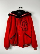 Butwin made in USA varsity baseball jacket męska kurtka 