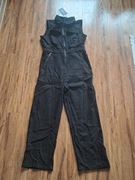 nowy czarny kombinezon z krótkim rękawem uoozee rozmiar M/L