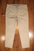 Spodnie Zerres r. 42 kremowe długie damskie długie bawełniane 