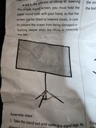 Ekran projekcyjny ze statywem 100 cali 