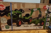 FALK Traktor z Przyczepą CLAAS Arion Backhoe łyżka i ładowarka 
