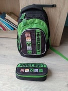 Plecak + piórnik Minecraft