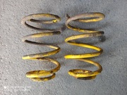 Sprężyny obniżające Volvo V50 żółte przednie