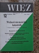 Więź nr 410 (12/1992) Paul Ricoeur; Bezpieka a WIN1945-1952; J.J. Lipski