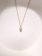 naszyjnik mały miś z misiem nieźdzwiadek niedźwiedź ze stali