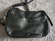 Ochnik daily czarna damska torebka na ramię pojemna