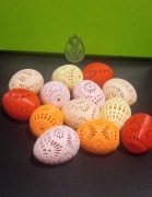 Jajka pisanki wielkanocne 3D ozdoby dekoracje 