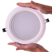 Sufitowa Lampa LED 10W  okrągła duża 18cm średnica