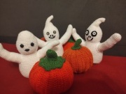 Halloween duszek ozdoba maskotka