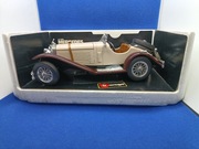 model metal MERCEDES BENZ SSK (1928) SKALA 1 : 18 BBURAGO Italy