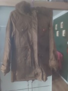 DAMSKA KURTKA ZIMOWA PARKA Z KAPTUREM roz. XL