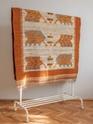 Kilim wełniany - Vintage - Cepelia Art Deco - Rękodzieło - 125x213