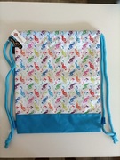 Agifty plecak -worek nuty, klucze wiolinowe.