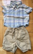 Komplet (koszula i spodenki) - Gap – rozmiar 69/74 (6/12 m)