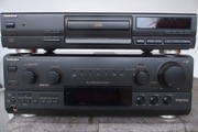 Technics SA-AX730 & SL-PG390  surround, odtwarzacz CD , wzmacniacz